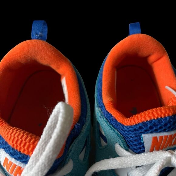 Nike Women's Free Run 2 Light Photo Blue Orange Midnight SZ/7 - Picture 10 of 14